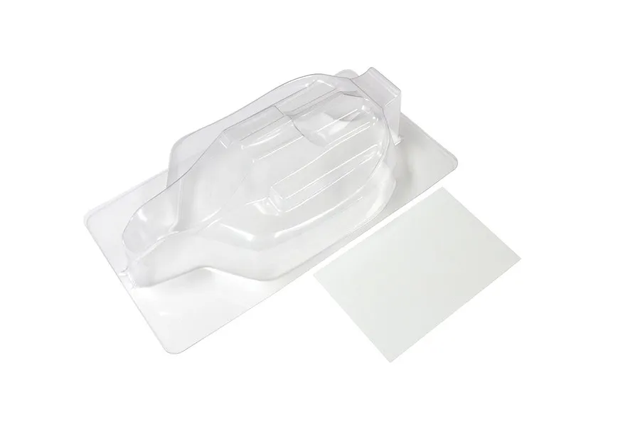 Kyosho 1/8 Inferno MP9e Evo. Unpainted Body Shell w/ Decal Sheet image 58026