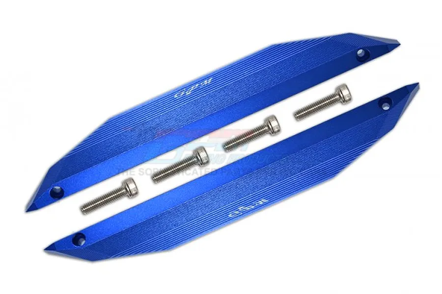 GPM Blue Aluminium Nerf Bars 2Pcs image 58063
