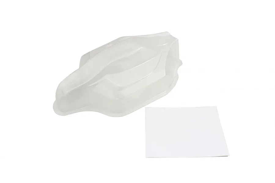 Kyosho 1/8 Inferno Neo 3.0 VE Unpainted Body Shell w/ Decal Sheet image 58067