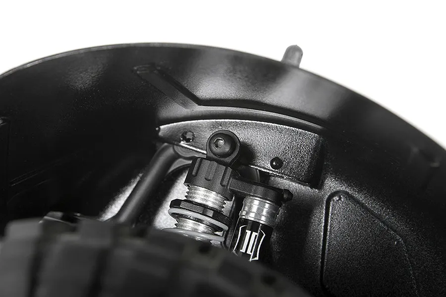 Axial 1/10 SCX10 .040&amp;quot; Clear Unpainted Wheel Wells image 58069