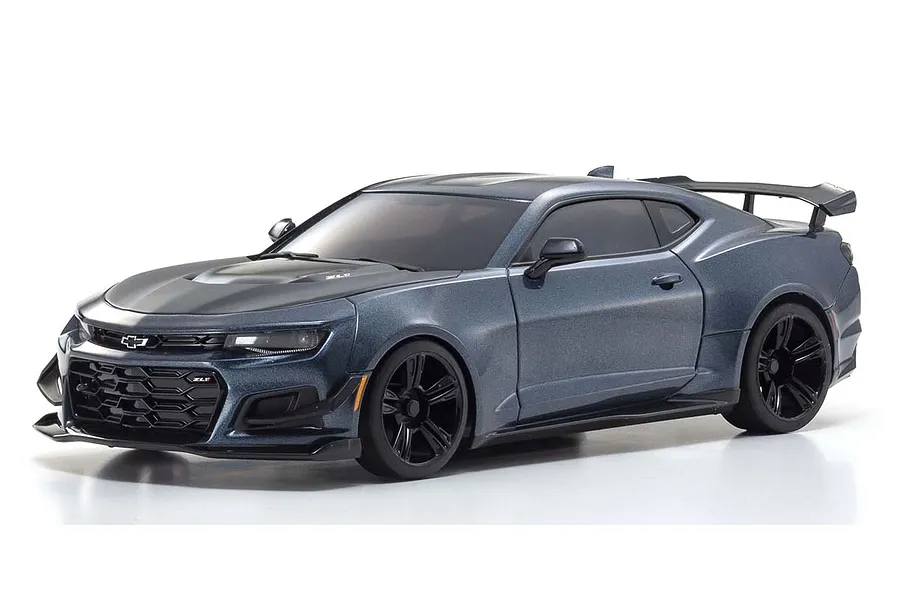 Kyosho Mini-Z Chevrolet Camaro ZL1 1LE RC Car Electric RWD RTR - Shadow Grey Metallic image 58103