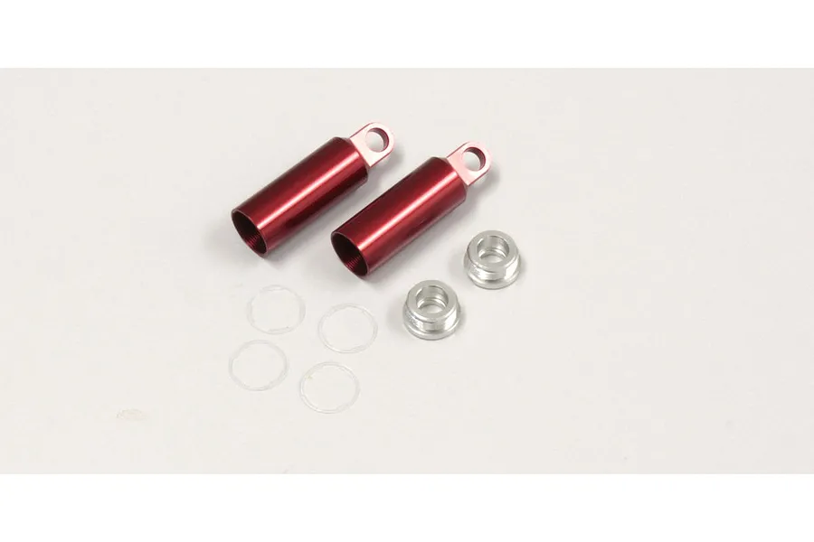 Kyosho 1/10 Optima Buggy Red Front Shock Case 2Pcs image 58147