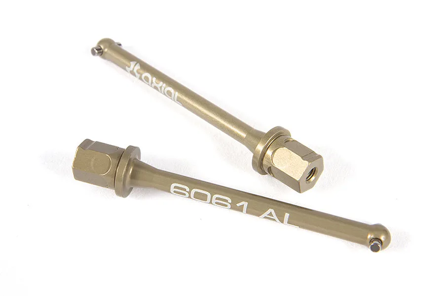 Axial Bronze Aluminium Rear Axle Shafts 2Pcs image 58187