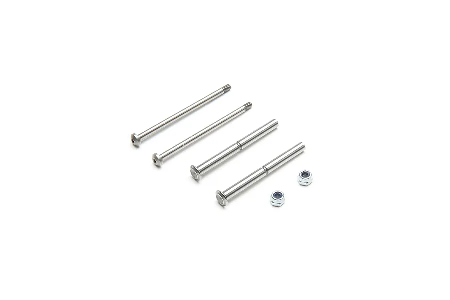 TLR Aluminium Front Hinge Pin Set 4Pcs image 58198