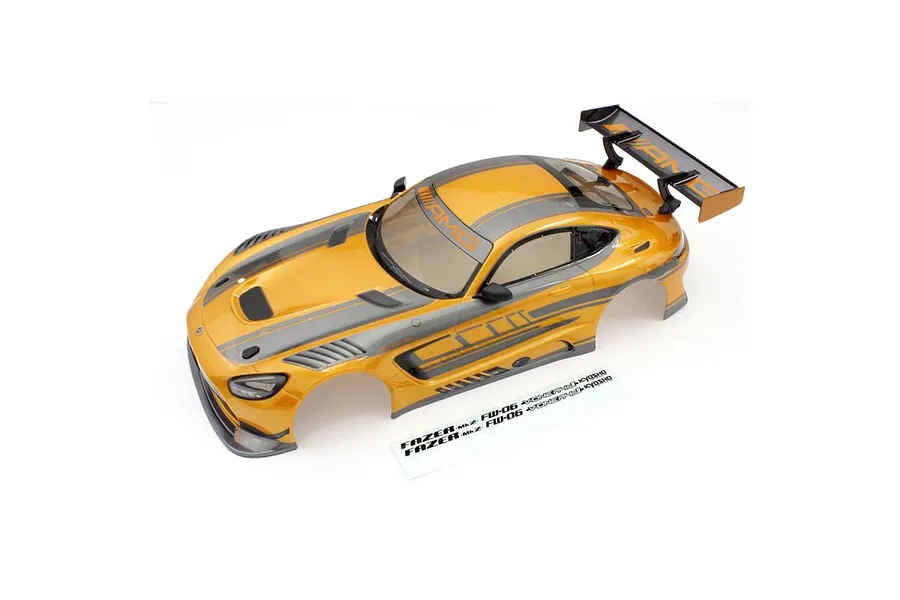 Kyosho 1/10 2020 Mercedes AMG GT3 Painted Body Shell w/ Decal Sheet image 58222