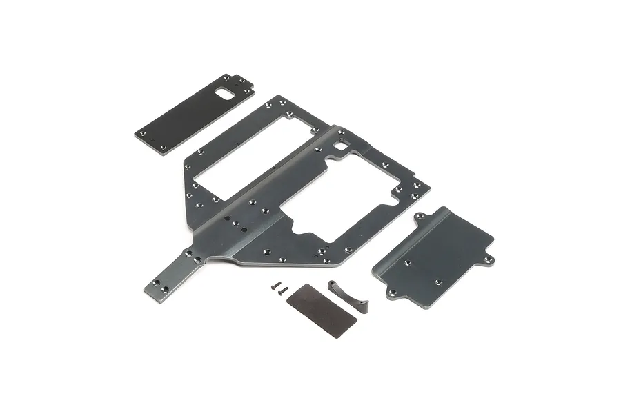 Losi Chassis, Motor and Battery Cover Plates Set image 58274