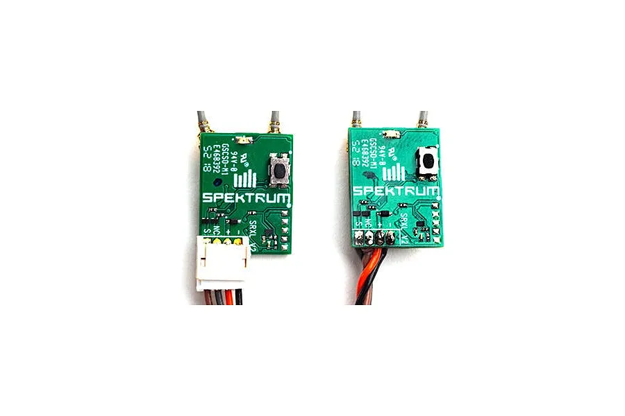 Spektrum SRXL2 DSMX 2.4Ghz 20ch Receiver w/ Connector Installed image 58276