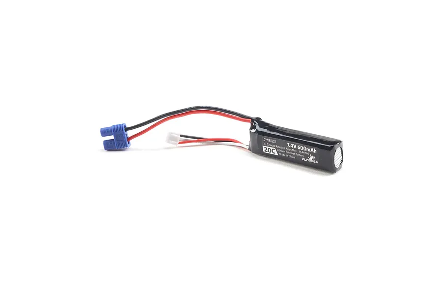 Dynamite 7.4v 600mAh 20C LiPo Battery image 58319