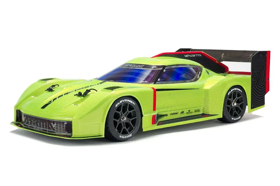 ARRMA Vendetta 4x4 3S BLX RC Car Electric Brushless 4WD 1/8 Scale RTR - Green image 58426