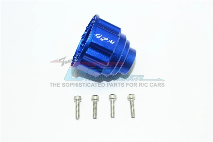 GPM Blue Aluminium Front/Centre Differential Case w/ Hardware image 58551