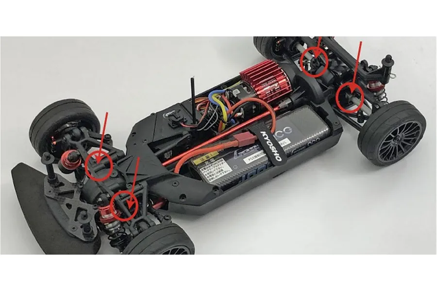Kyosho Differential Outdrive Cups 2Pcs image 3