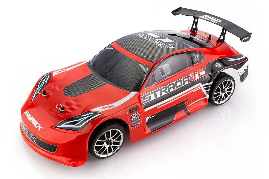 Maverick Strada TC RC Touring Car Electric Brushless 4WD 1/10 Scale RTR - Red image 58632
