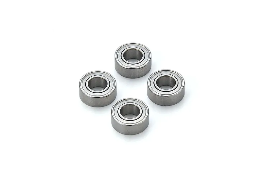 Kyosho 5x10x4mm Metal Shielded Ball Bearings 4Pcs image 58687