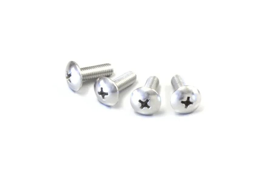 Kyosho 5x15mm Fine Thread Button Head Screws 4Pcs image 58736