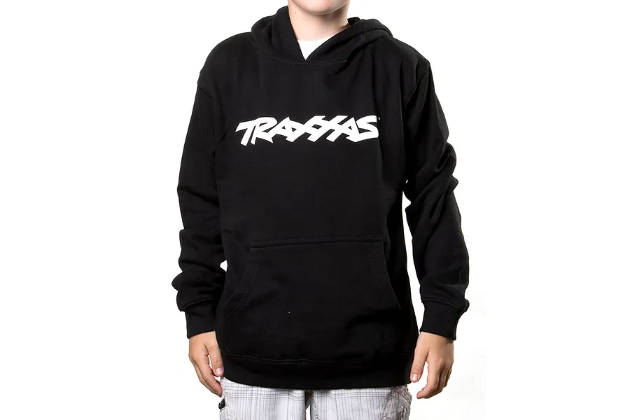 Traxxas Black Hoodie - Youth Large image 58766