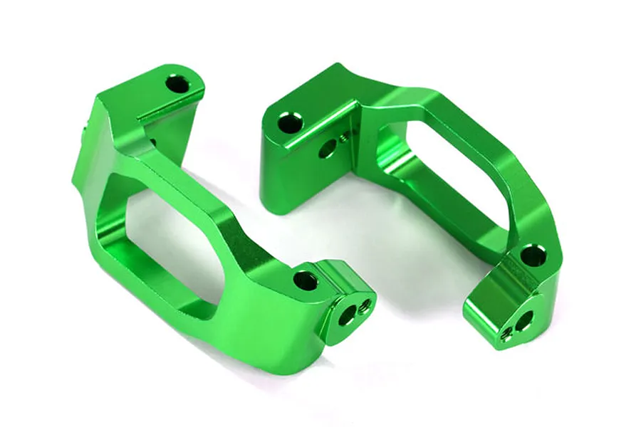 Traxxas 1/10 Maxx 4S Green Aluminium Hub Carrier w/ Hardware 2Pcs image 58772