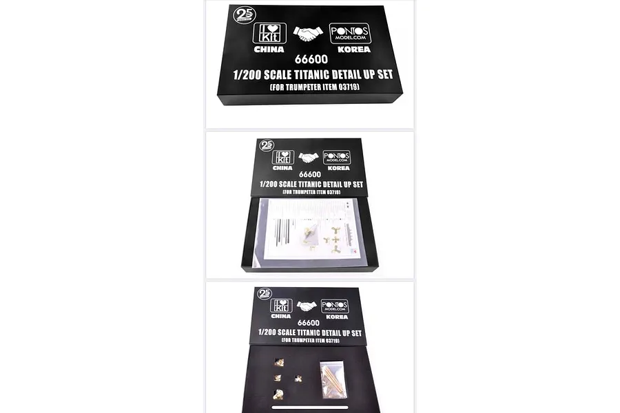 Trumpeter 1/200 Titanic Detail Up Set for Trumpeter 03719 image 58780