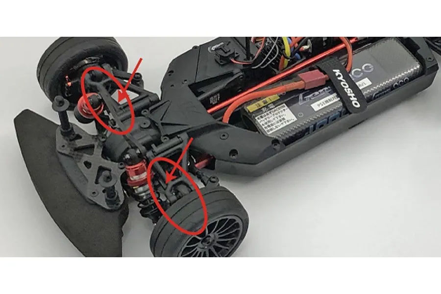 Kyosho Short Drive Shaft w/ Hardware 2Pcs image 58826
