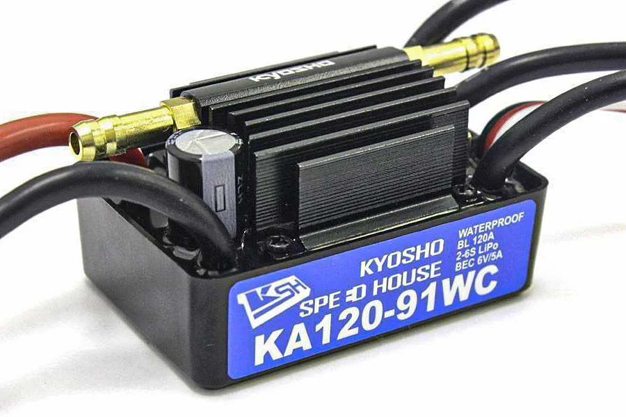 Kyosho KA120-91WC Water Cooled Brushless 120A ESC image 58941
