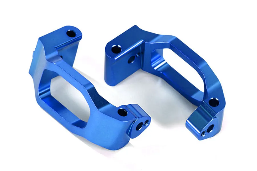 Traxxas 1/10 Maxx 4S Blue Aluminium Hub Carriers w/ Hardware 2Pcs image 58994