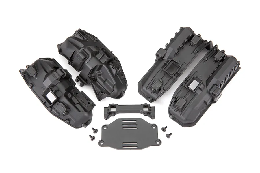 Traxxas TRX-4 Narrow Front &amp;amp; Rear Fender Inner Set for Clipless Body image 59012