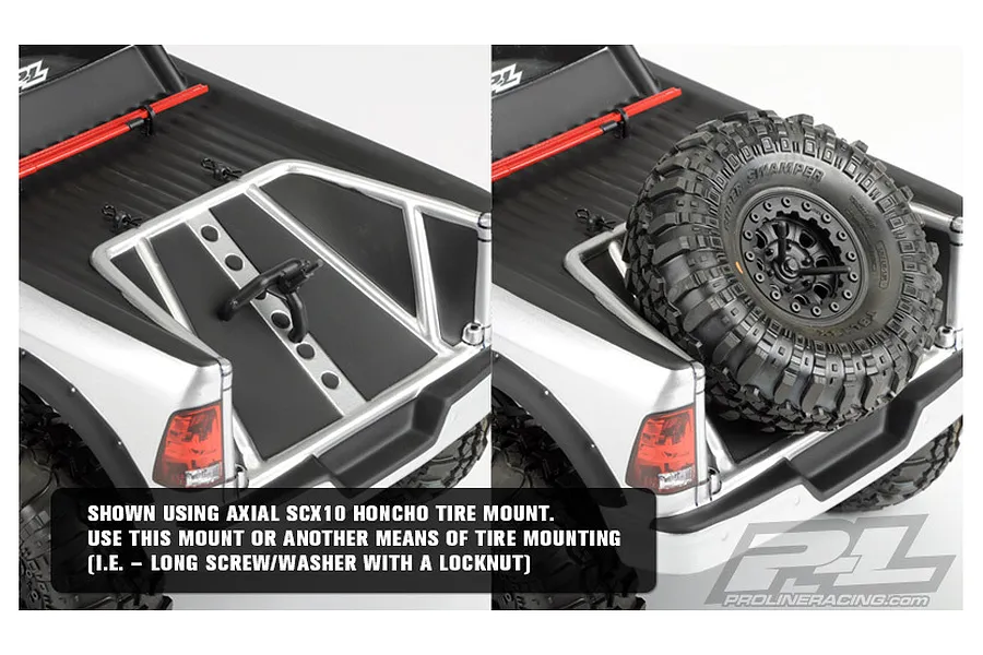 Pro-Line 1/10 Ram 1500 Clear Unpainted Body Shell w/ Decal Sheet image 59022