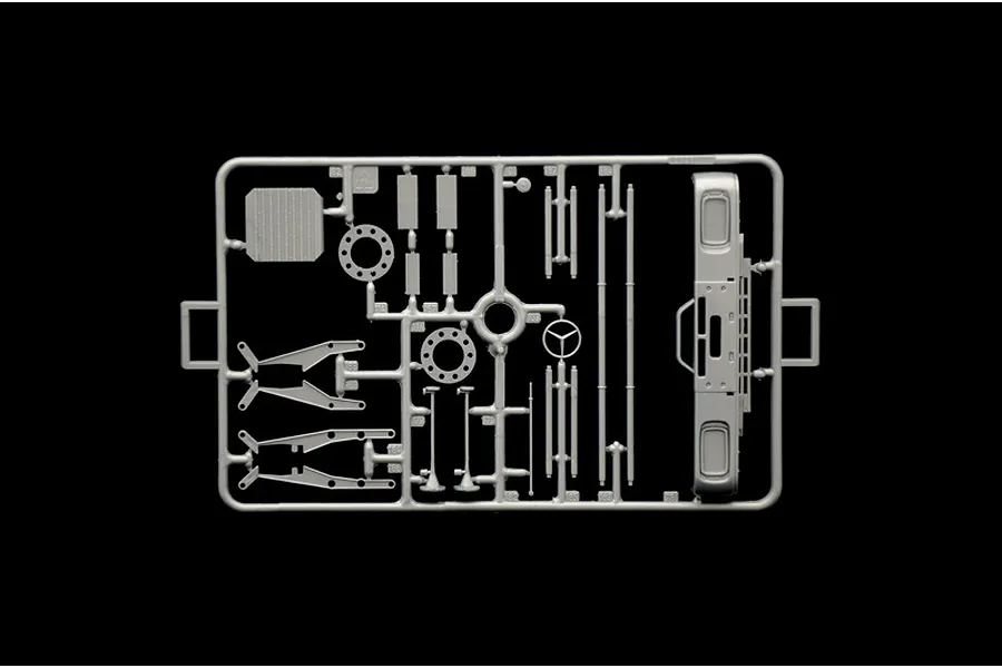 Italeri 1/24 Mercedes Benz 2238 6x4 Truck Scaled Plastic Model Kit image 59143