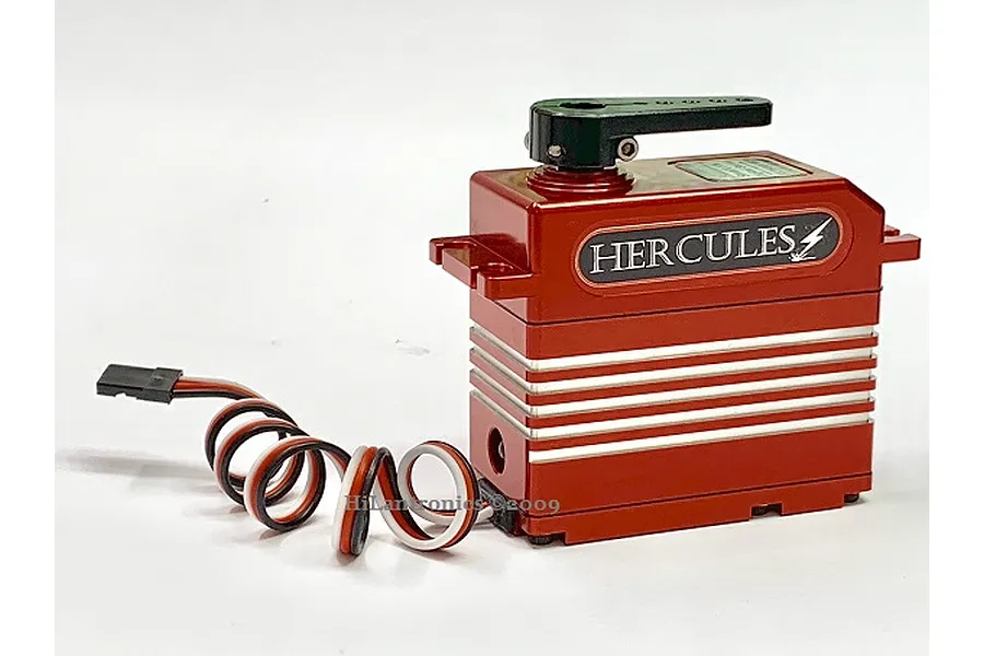 HiLantronics Red Aluminium HLT5000WP 1/5 51kg 8.4v Metal Geared Waterproof Servo w/ Aluminium Servo Horn image 59207