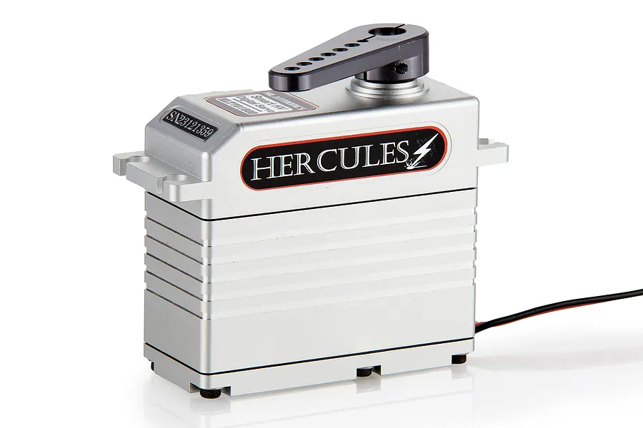 HiLantronics Silver Aluminium HLT70180D 1/5 70kg 8.4v Metal Geared Waterproof Servo w/ Aluminium Servo Horn image 59213