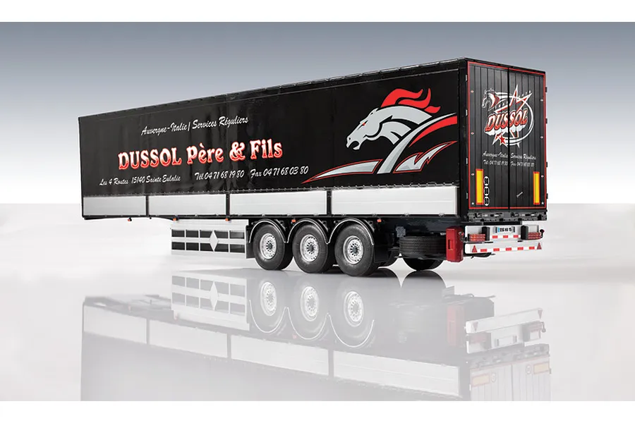 Italeri 1/24 Cargo Trailer Scaled Plastic Model Kit image 59294