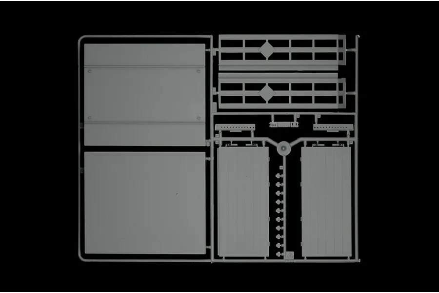 Italeri 1/24 Cargo Trailer Scaled Plastic Model Kit image 59302