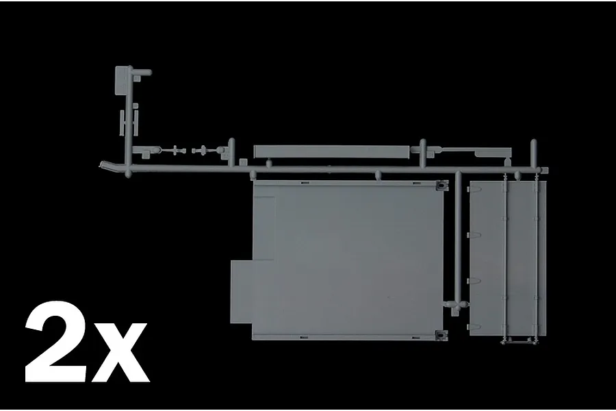 Italeri 1/24 20 Container Scaled Plastic Model Kit image 59322