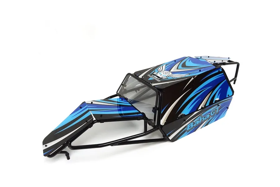 Rovan Steel Sand Rail Roll Cage w/ Painted Blue Panels image 59404