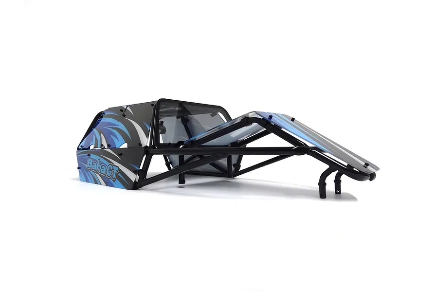 Rovan Steel Sand Rail Roll Cage w/ Painted Blue Panels image 59410