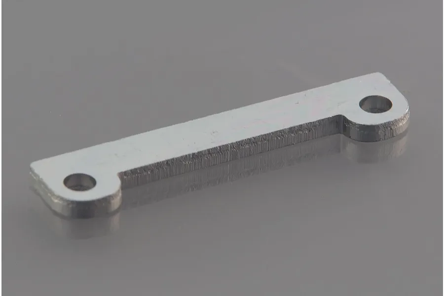 UDI Silver Aluminium Front Lower Suspension Arm Pin Brace image 59440