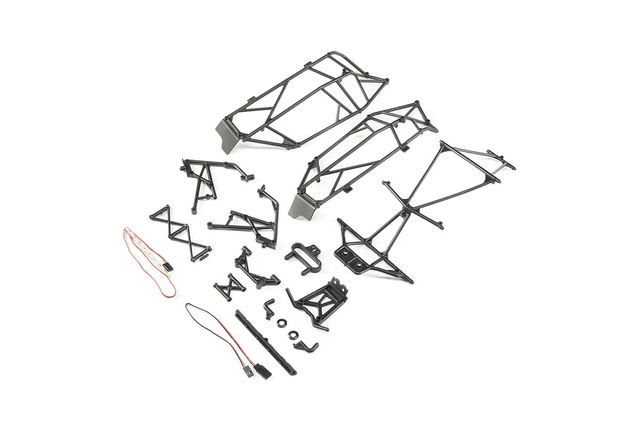 Losi Tenacity DB Roll Cage Set w/ LED Light Bar image 59458