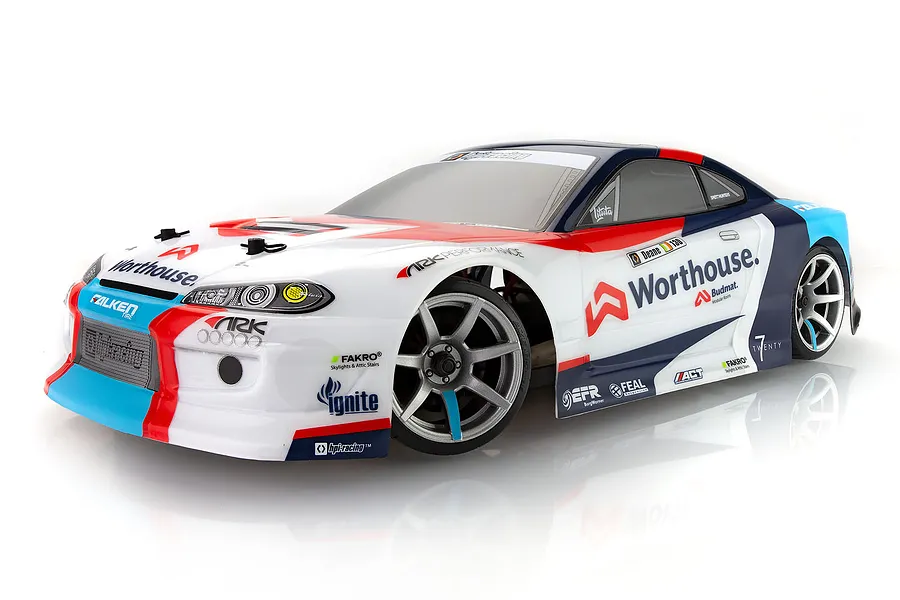 HPI RS4 Sport 3 Team Worthouse Nissan Silvia S15 RC Drift Car Electric 4WD 1/10 Scale RTR image 59576