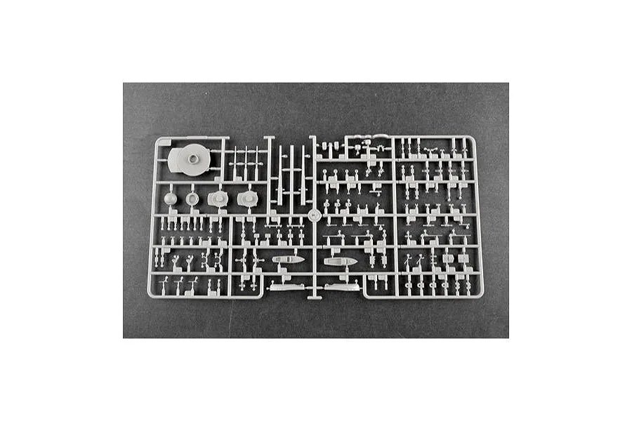 Trumpeter 1/350 German Tirpitz Battleship Scaled Plastic Model Kit image 59620