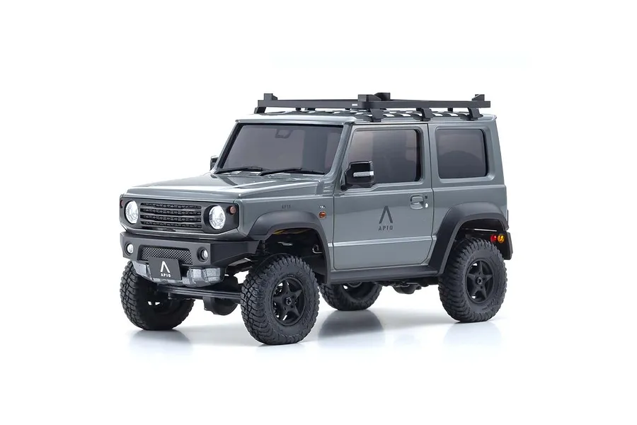Kyosho Mini-Z Suzuki Jimny Sierra 4x4 RC Rock Crawler Electric 4WD RTR - Medium Grey image 59763
