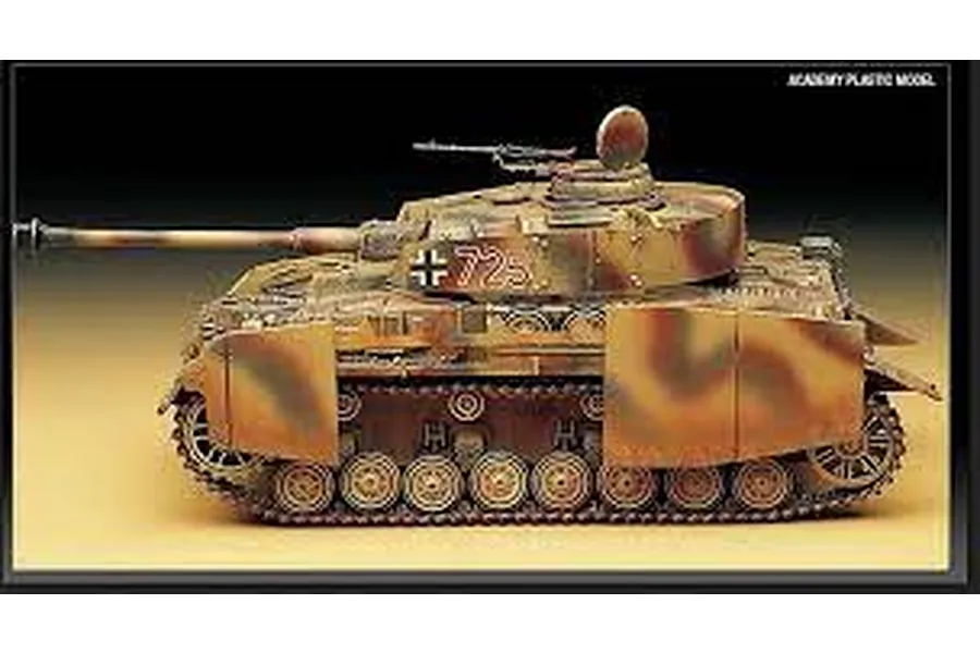 Academy 1/35 German Panzer IV H and Armour Tank Scaled Plastic Model Kit image 2
