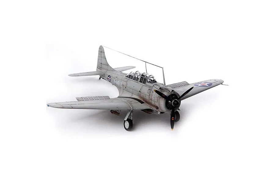 Academy 1/48 USMC SBD-1 &amp;quot;Pearl Harbour&amp;quot; Bomber Scale Plastic Model Kit image 59810