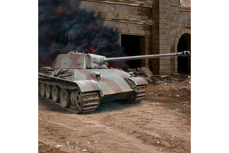 Trumpeter 1/35 German Panther Ausf. G Tank Scaled Plastic Model Kit image 2