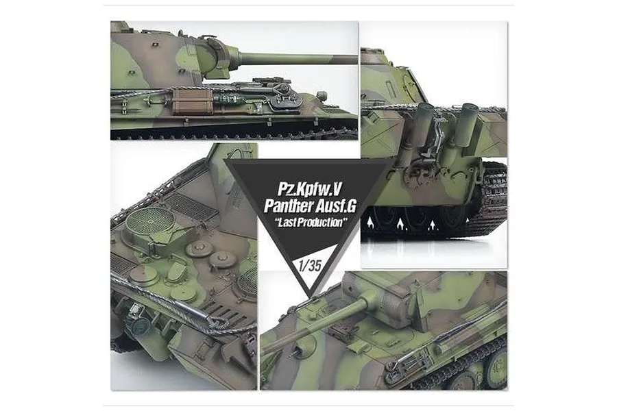 Trumpeter 1/35 German Panther Ausf. G Tank Scaled Plastic Model Kit image 4
