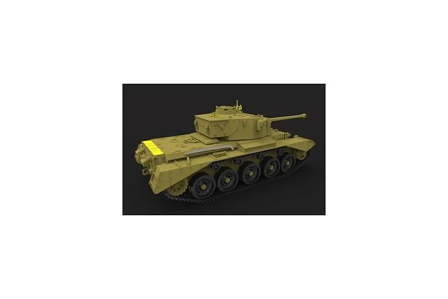 Bronco Models 1/35 British Cruiser Tank A34 Comet Special Edition Scale Plastic Model Kit image 59843