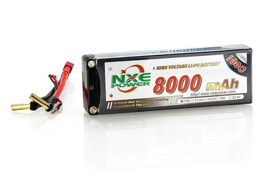 NXE 7.6v 8000mAh 100C LiPo Battery image 59845