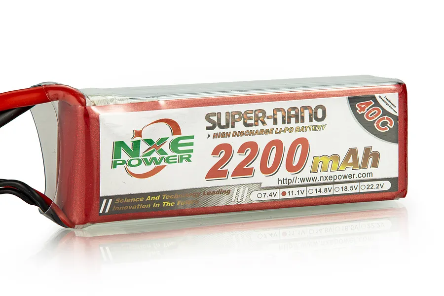 NXE 11.1v 2200mAh 40C LiPo Battery image 59846