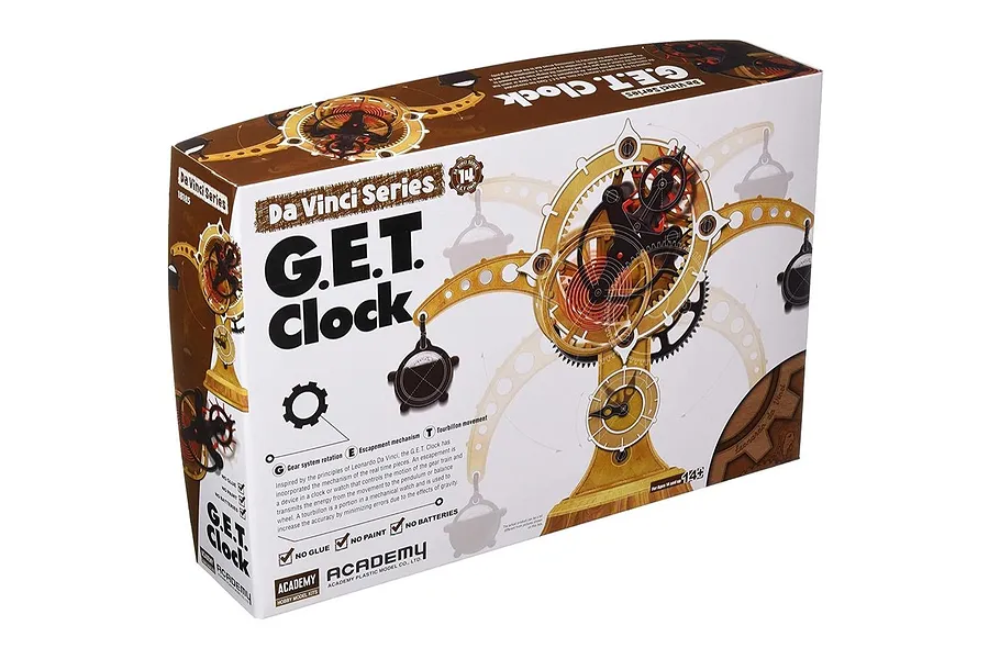 Academy DaVinci G.E.T. Clock Plastic Model Kit image 59922