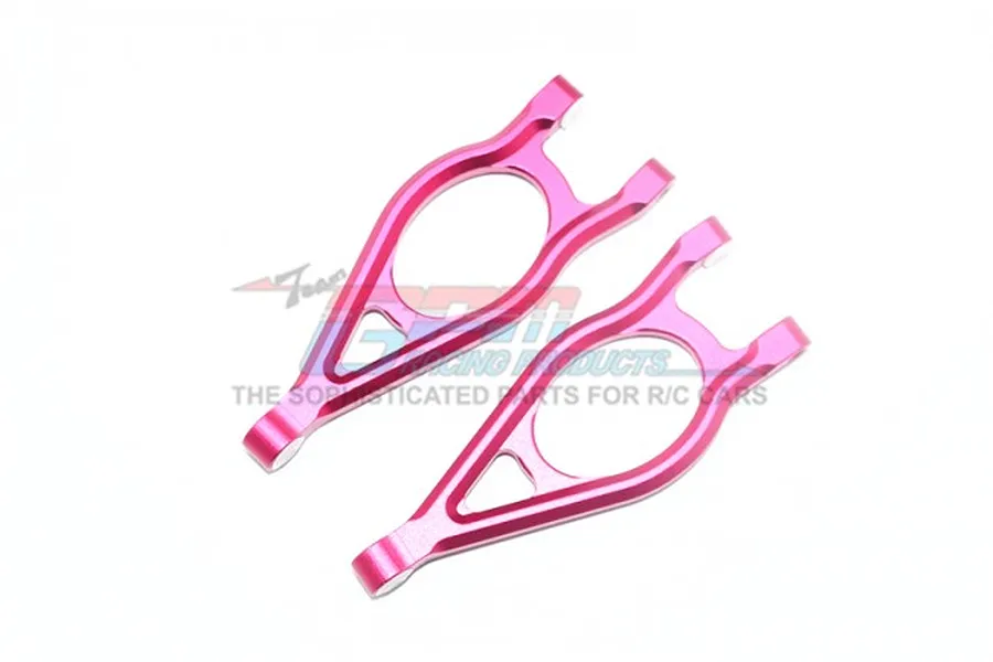 GPM Red Aluminium Front Upper Suspension Arms 2Pcs image 59949