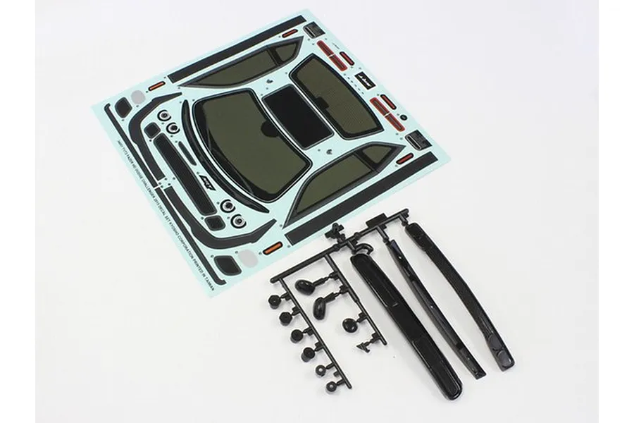Kyosho Decal &amp;amp; Body Parts Set For Dodge Challenge image 60029