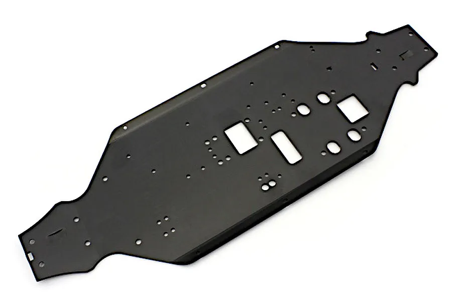 Kyosho Main Chassis - Aluminium - Hard - Black 1Pc image 60033